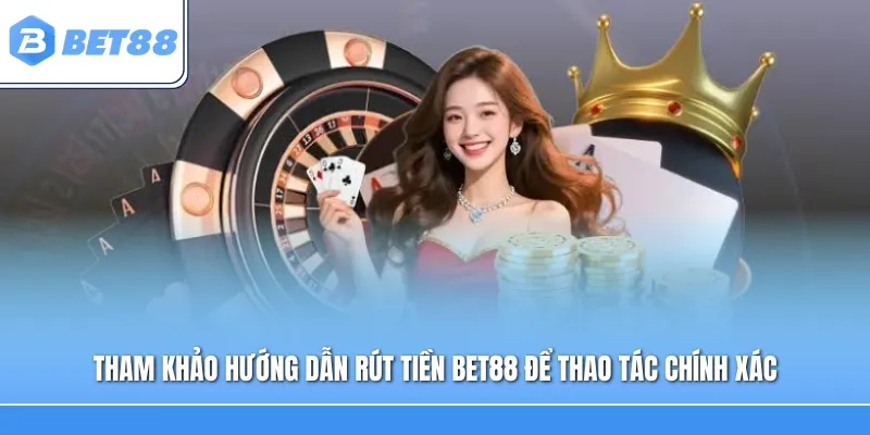 Tham khảo hướng dẫn rút tiền BET88 để thao tác chính xác