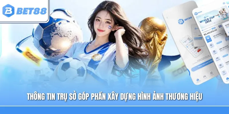 Thông tin trụ sở góp phần xây dựng hình ảnh thương hiệu