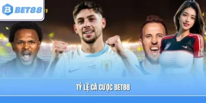 Tỷ Lệ Cá Cược Bet88 – Khám Phá Bảng Kèo Bóng Đá Hấp Dẫn